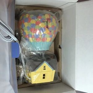 Colorful Hot Air Balloon and House Decor
